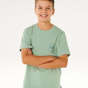 Vente Flash tee shirt ripcurl - STAPLER TEE-BOY