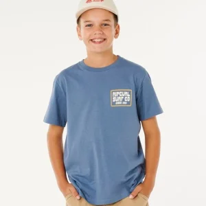 tee shirt ripcurl - PACIFIC RINSE SUNRISE TEE-BOY Dernier Modèle