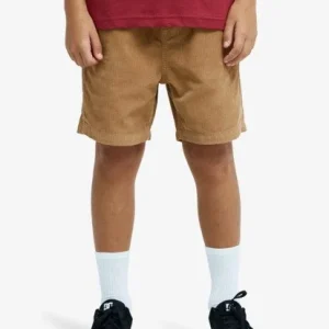 Offre Du Jour short en velours garcon quiksilver - TAXER CORD YOUTH