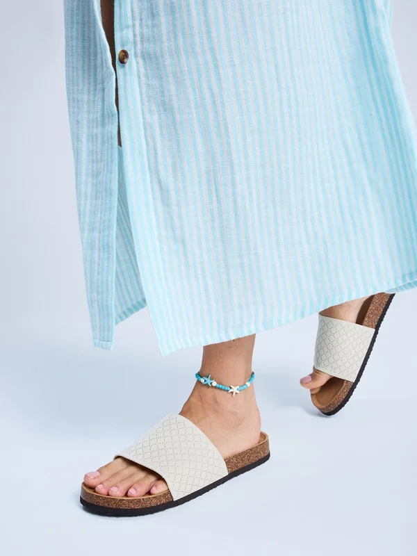 sandales femme roxy - MANNAE SLIDE Petit Prix