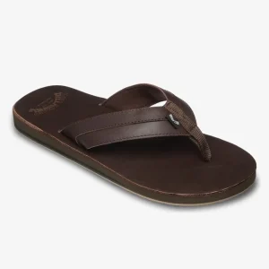 Marque claquettes homme quiksilver - MOJAVE LEATHER
