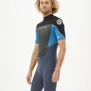 Shorty Ripcurl Omega 2mm Manches courtes - Blue Promotion