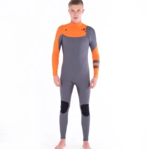 Combinaison Hurley ADVANTAGE 4/3MM FULLSUIT - Red Orange Vente Directe