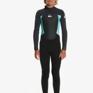 Combinaison Quiksilver Junior 4/3 Prologue Back Zip - Angel Blue Certifié