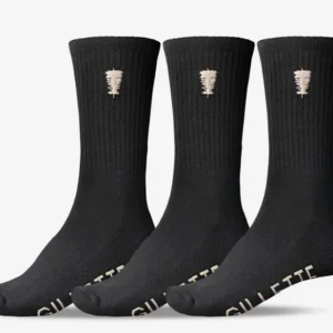CHAUSSETTES GLOBE - GILLETTE CREW SOCK 3 PACK Acheter En Ligne