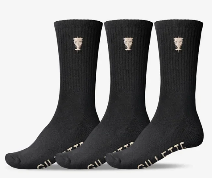 CHAUSSETTES GLOBE - GILLETTE CREW SOCK 3 PACK Acheter En Ligne