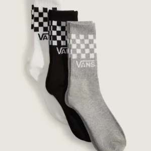 pack de 3 paires de chaussettes vans - CLASSIC CHECK CREW Produit De Marque