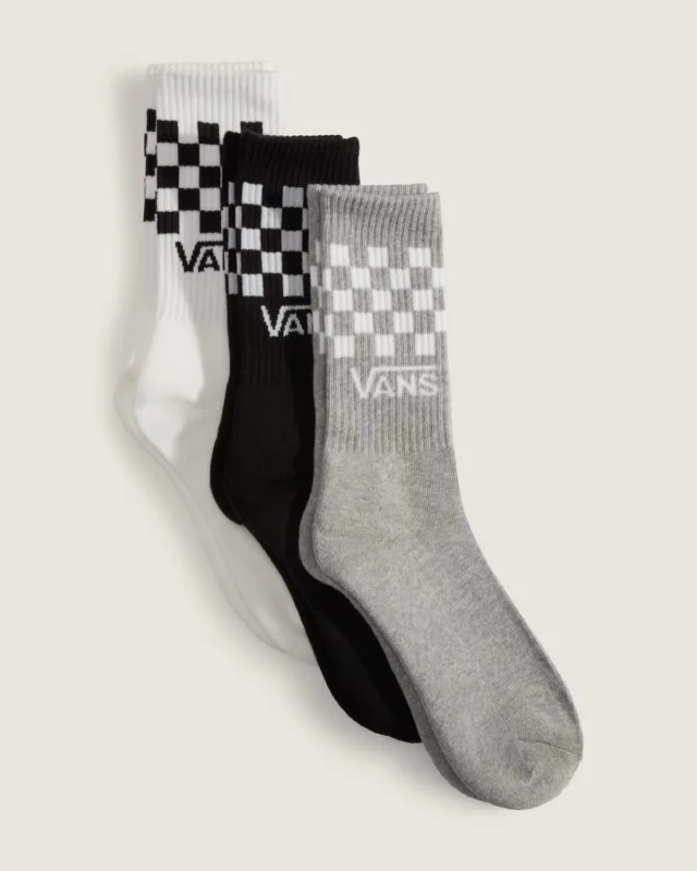 pack de 3 paires de chaussettes vans - CLASSIC CHECK CREW Produit De Marque
