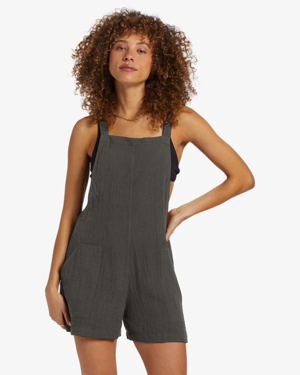 salopette short femme billabong - BEACH CRUSH OVERALL Must-Have