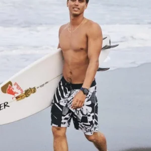 boardshort homme quiksilver - HIGHLINE PRINTED 20 Vente Directe