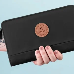 PORTE FEUILLE CABAIA NOIR - WALLET Super Prix