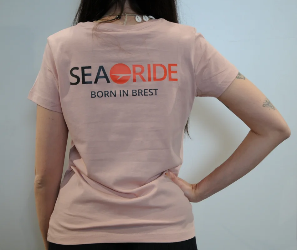 TEE SHIRT FEMME SEARIDE - T-SHIRT ECORESPONSABLE FEMME Remise