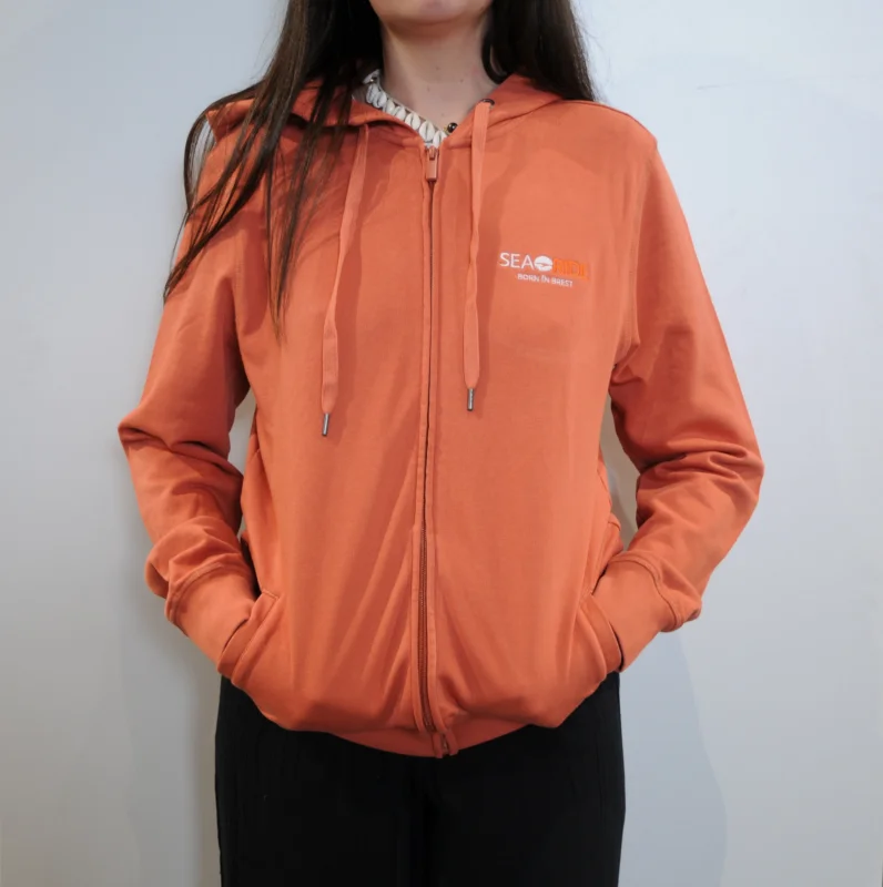 Bon Plan SWEAT ZIPPE SEARIDE FEMME - SWEAT-SHIRT ECORESPONSABLE ZIPPE A