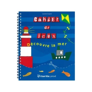 Promotion Saisonnière Cahier de jeux-Découvre la mer
