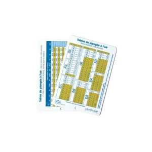 Tables de décompression MN90 Prix Promo