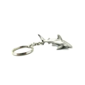 Prix Réduit Porte clé requin gris