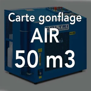 Meilleur Choix Carte Gonflage à l‘air 50m3