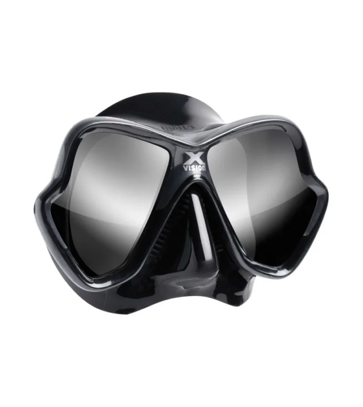 Meilleure Vente Masque Mares X-Vision Ultra Liquidskin Noir/Gris Miroir