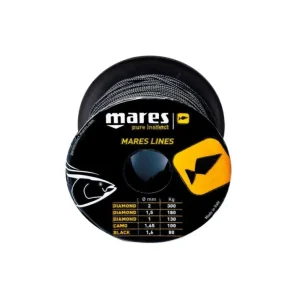 Haute Qualité Bobine de fil Noir Mares 1.6mm x 50m